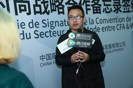 陈宇先生接受采访